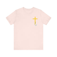 CASTING OUT FEAR Tee – “I Cast. He Saves.” | Matthew 4:19 Christian Shirt