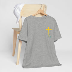 CASTING OUT FEAR Tee – “I Cast. He Saves.” | Matthew 4:19 Christian Shirt