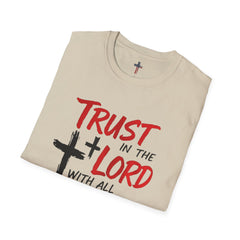 “Trust in the Lord” Faith Tee – Proverbs 3:5 | Bold Christian Streetwear