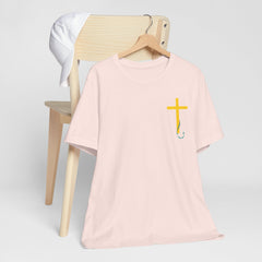 CASTING OUT FEAR Tee – “I Cast. He Saves.” | Matthew 4:19 Christian Shirt