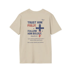 “Trust in the Lord” Faith Tee – Proverbs 3:5 | Bold Christian Streetwear