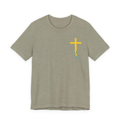 CASTING OUT FEAR Tee – “I Cast. He Saves.” | Matthew 4:19 Christian Shirt
