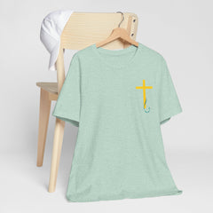 CASTING OUT FEAR Tee – “I Cast. He Saves.” | Matthew 4:19 Christian Shirt