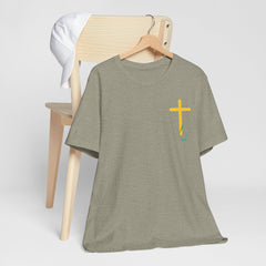 CASTING OUT FEAR Tee – “I Cast. He Saves.” | Matthew 4:19 Christian Shirt